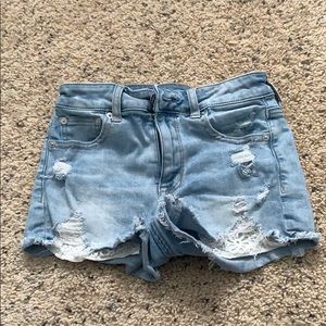 American eagle shortie shorts
